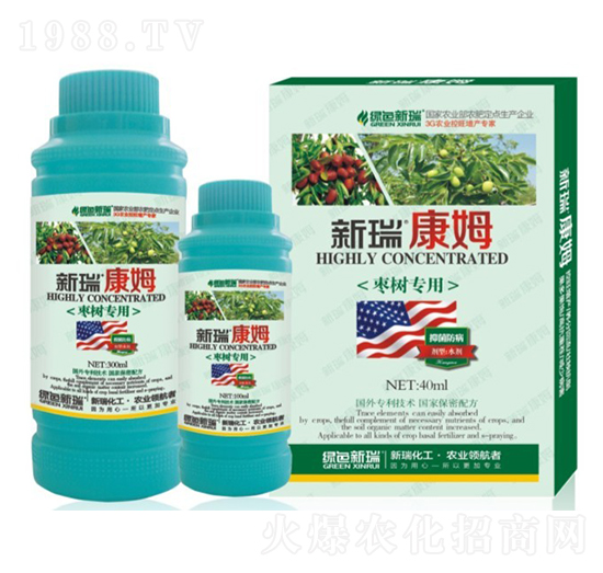 棗樹專用面肥-新瑞