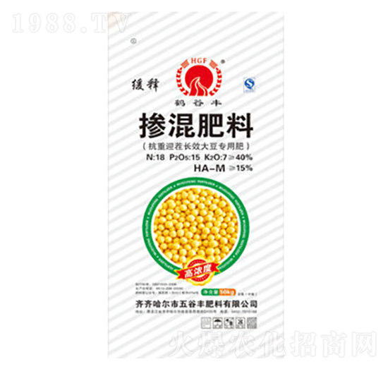 大豆專用摻混肥料25-10-10-五谷豐