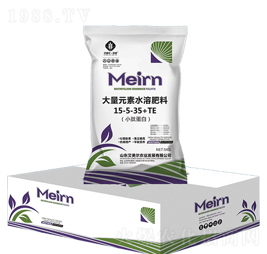 大量元素水溶肥料15-5-35+TE-艾美爾