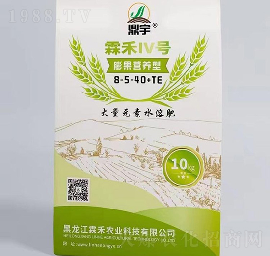 膨果營養(yǎng)型大量元素水溶肥8-5-40+TE-霖禾農業(yè)