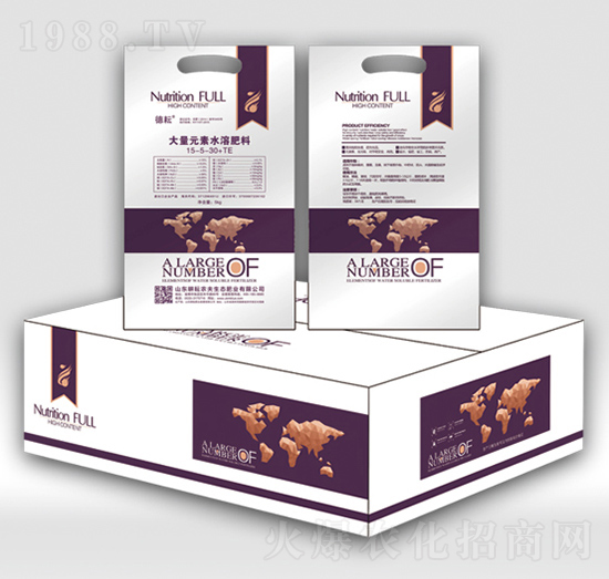 大量元素水溶肥料15-5-30+TE-耕耘農(nóng)夫