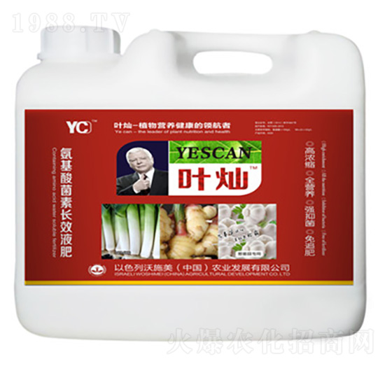 蔥姜蒜氨基酸菌素長效液肥-葉燦（桶）-德化
