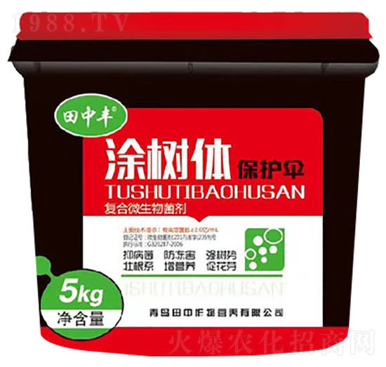 復(fù)合微生物菌劑-涂樹體保護(hù)傘-田中作物