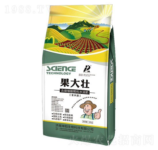 含腐植酸水溶肥-果大壯-坤陽生物