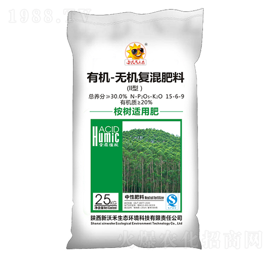 桉樹(shù)適用有機(jī)無(wú)機(jī)復(fù)混肥-新沃禾