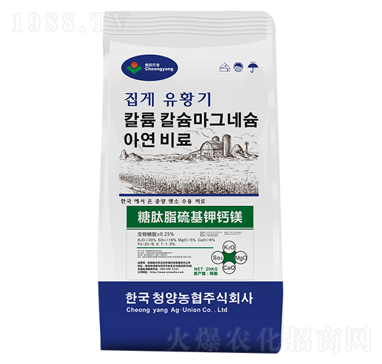 糖肽脂硫基鉀鈣鎂-新沃禾