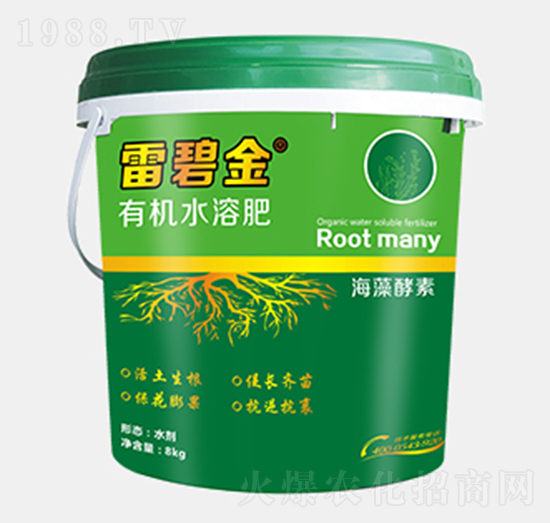 海藻酵素有機(jī)水溶肥料-雷碧金-渠得生物