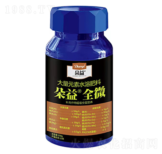 250g大量元素水溶肥-朵益全微-朵益農業(yè)