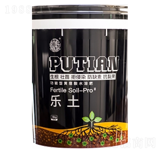 功能型黃腐酸水溶肥-樂土-普天科技