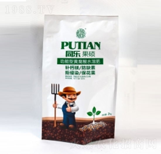 功能型黃腐酸水溶肥-同樂果碩-普天科技