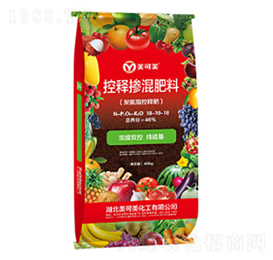 控釋摻混肥料18-10-18-美可美