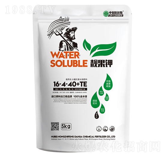 靚果鉀16-4-40+TE-農(nóng)之豐大化