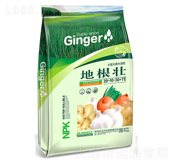 大量元素水溶肥20-10-30+TE-地旺根-農(nóng)之豐大化