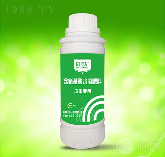 瓜果專用含氨基酸水溶肥料-倍多夫