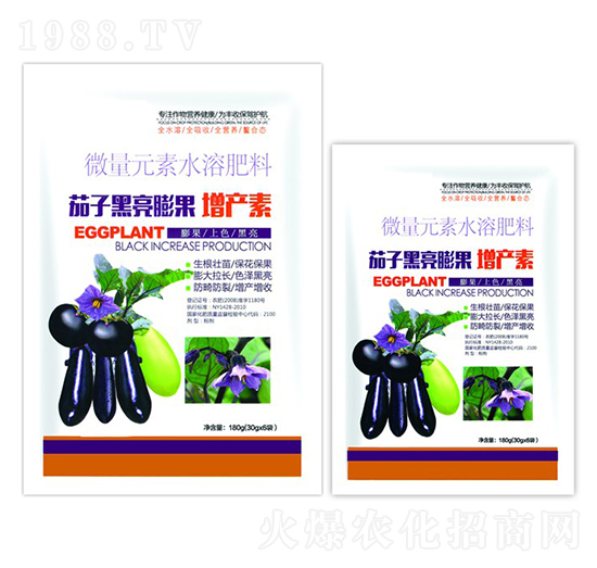 微量元素水溶肥-茄子黑亮膨果增產(chǎn)素-沃迪久