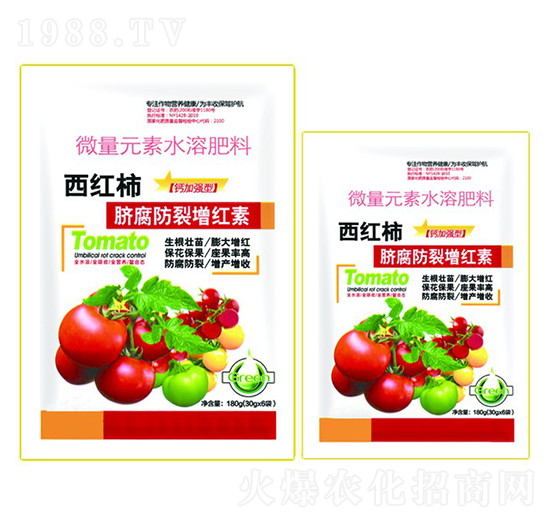 微量元素水溶肥-西紅柿臍腐防裂增紅素-沃迪久