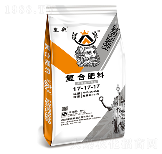 51%復(fù)合肥料17-17-17-皇奧