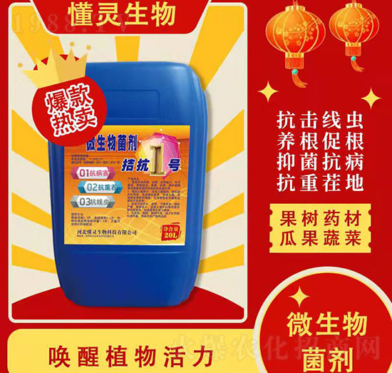 微生物菌劑-拮抗1號-懂靈生物