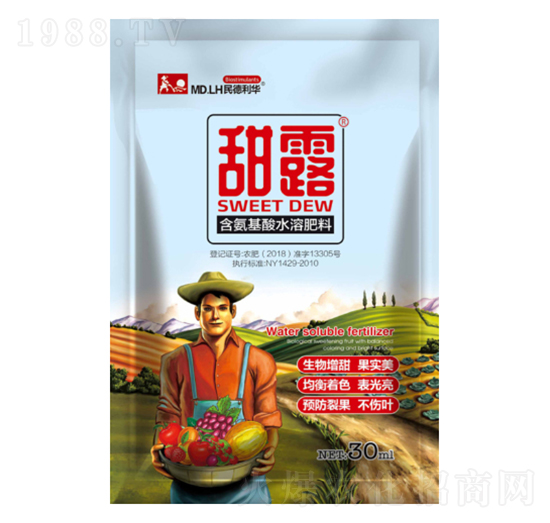 含氨基酸水溶肥料-甜露-民德利華
