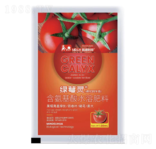 含氨基酸水溶肥料-綠萼靈-民德利華