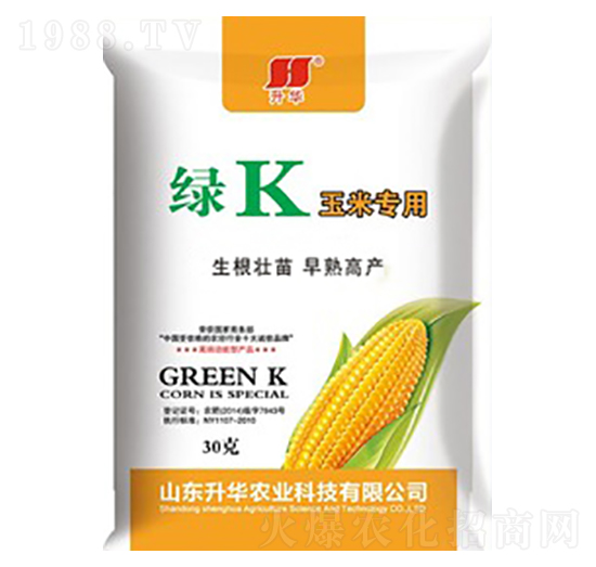 30g綠K（玉米專用）-升華
