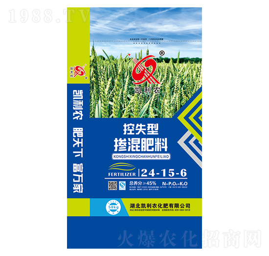 控失型摻混肥料24-15-6-凱利農(nóng)-鑫恒豐
