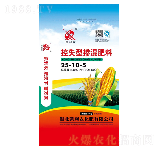 控失型摻混肥料25-10-5-凱利農(nóng)-鑫恒豐