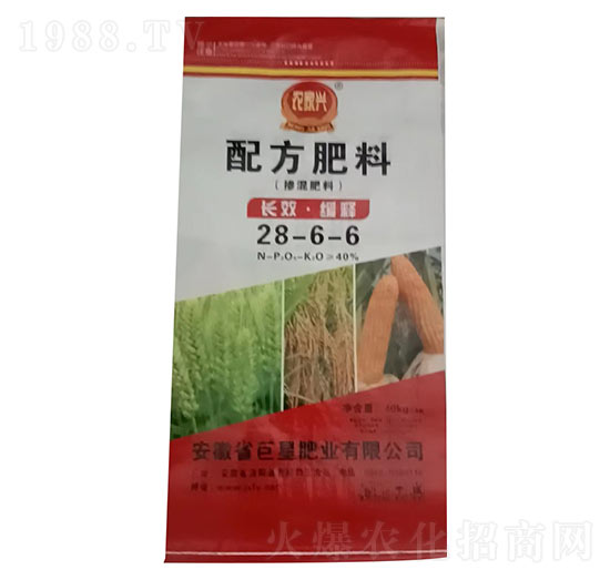 長效緩釋摻混肥28-6-6-農家興