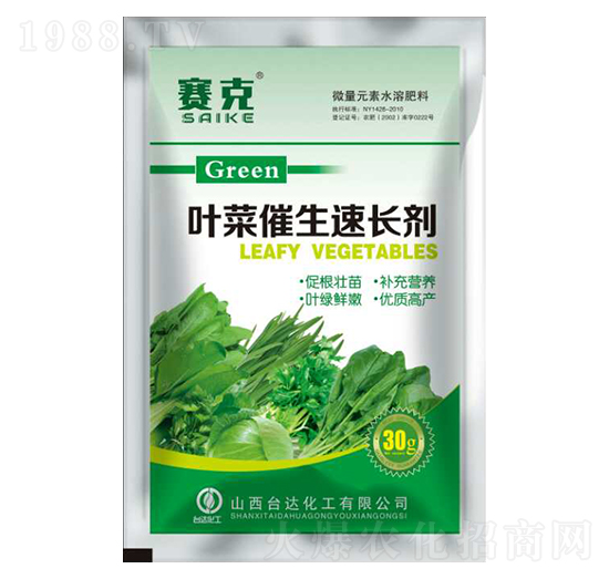 葉菜催生速長劑-賽克-臺達(dá)肥業(yè)