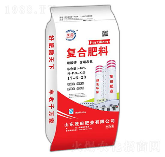 復(fù)合肥料17-6-23-茂田