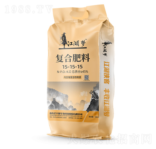 純硫酸鉀型復(fù)合肥15-15-15-江湖夢(mèng)-百田