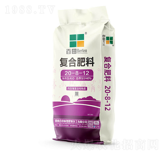 復(fù)合肥料20-8-12-百田