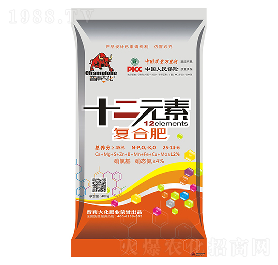 十二元素復(fù)合肥料25-14-6-晉南大化-凱美佳肥業(yè)