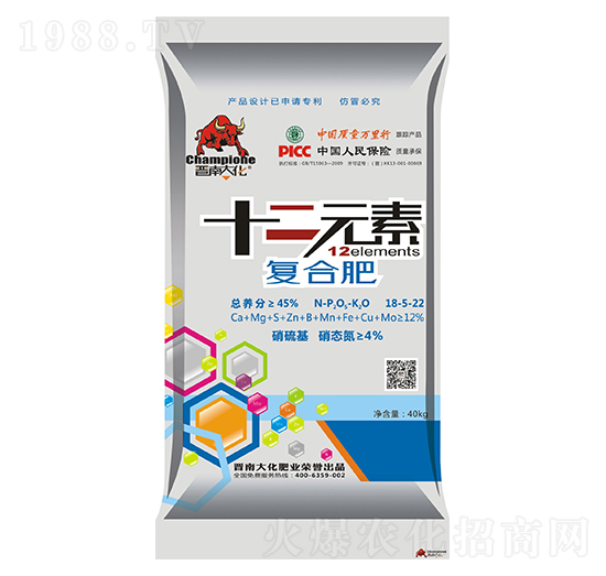 十二元素復(fù)合肥料18-5-22-晉南大化-凱美佳肥業(yè)