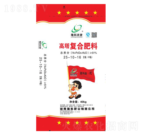 隆科農(nóng)資牌高塔復(fù)合肥25-10-16-隆科農(nóng)資