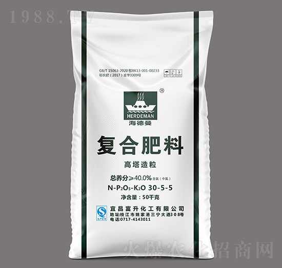 高塔造粒復合肥料30-5-5-海德曼-富升化工