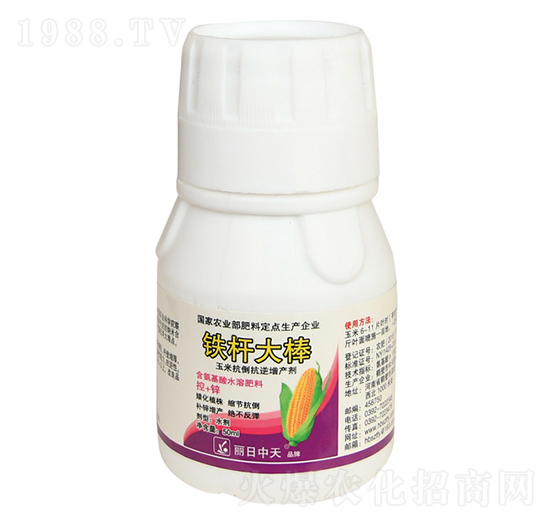 玉米抗倒抗逆增產(chǎn)劑-鐵桿大棒-中天肥業(yè)
