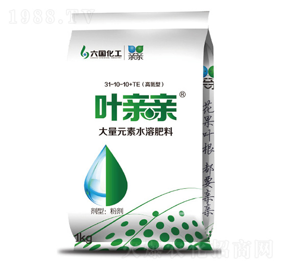 高氮型大量元素水溶肥料31-10-10+TE-葉親親-銅化集團