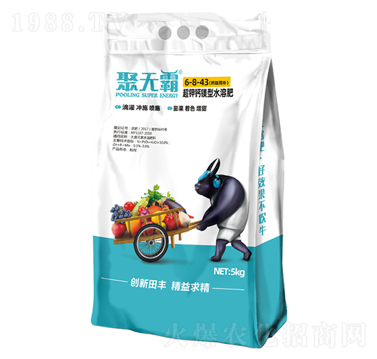 超鉀鈣鎂水溶肥-聚無(wú)霸