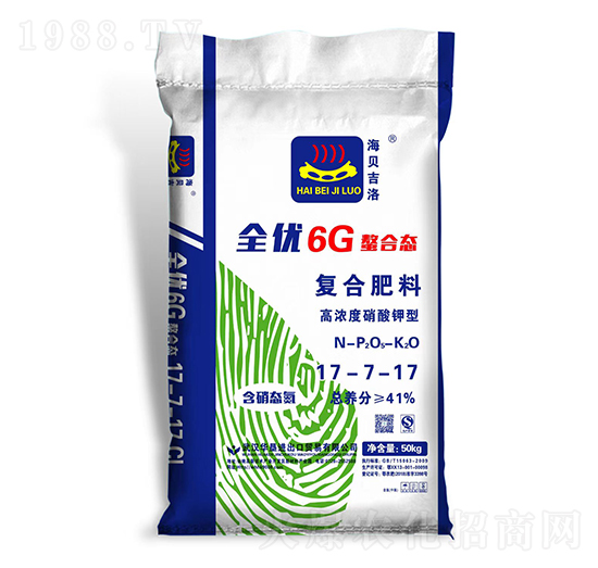 高濃度硫酸鉀型復合肥料17-17-17-海貝吉洛-華墾