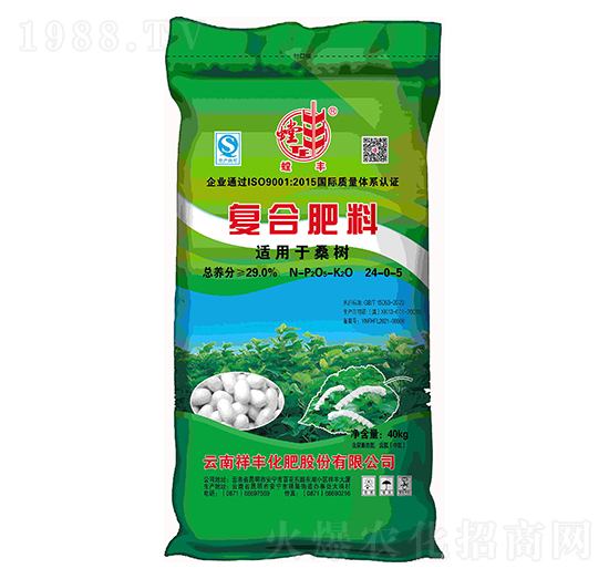 桑樹適用復(fù)合肥料24-0-5-螳豐-祥豐集團(tuán)