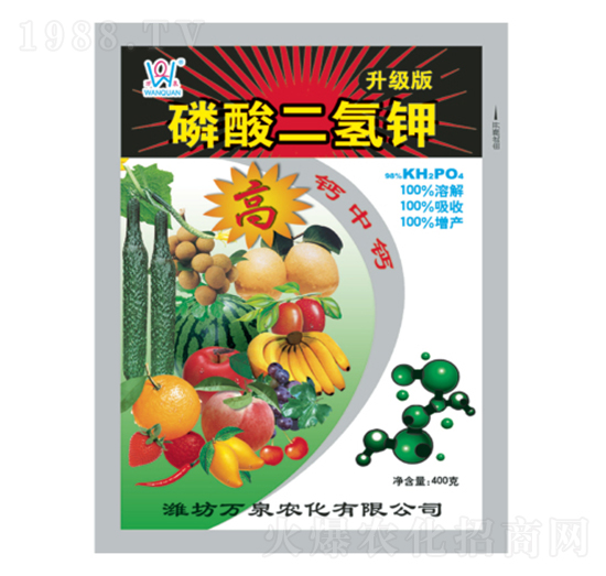 磷酸二氫鉀400g-萬泉農化