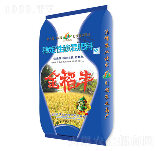 穩(wěn)定性摻混肥料25-15-12-金稻豐-浩峰農(nóng)業(yè)