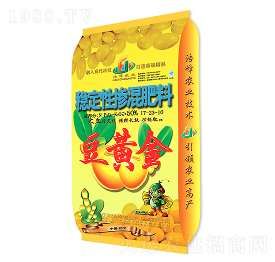穩(wěn)定性摻混肥料27-23-10-豆黃金-浩峰農(nóng)業(yè)