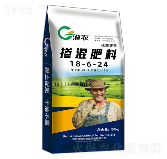 摻混肥料18-6-24-灌農(nóng)-科姆沃
