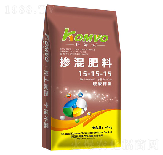 40kg摻混肥料15-15-15-科姆沃