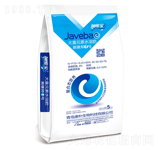 均衡營(yíng)養(yǎng)型大量元素水溶肥料20-20-20+TE-康樸生物