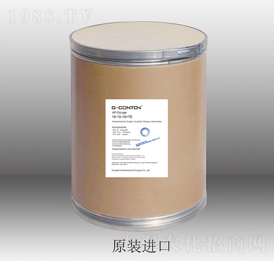 G-CONTON·原裝進(jìn)口大量元素水溶肥19-19-19+TE-華佰晟