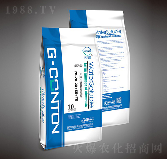 G-CONTON·大量元素水溶肥20-20-20+SE+TE-洛芬堡-華佰晟