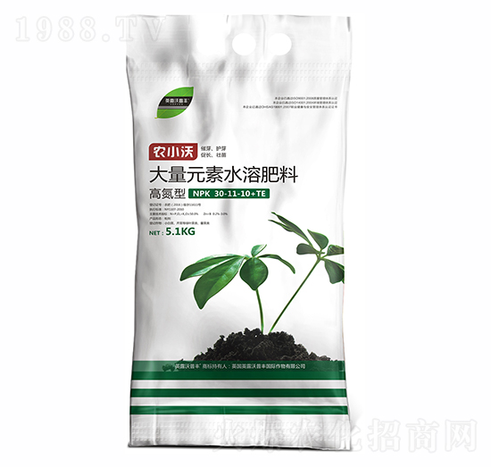 高氮型大量元素水溶肥-農(nóng)小沃-英露沃普豐